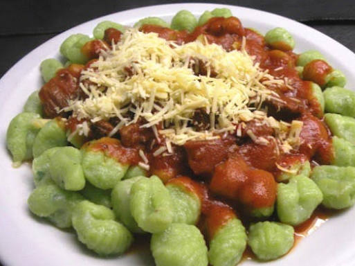 Ñoquis de espinaca