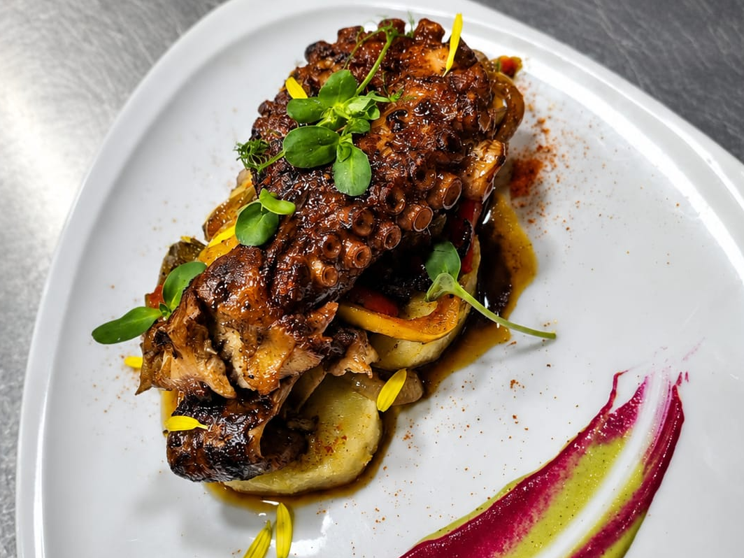 Pulpo grillado