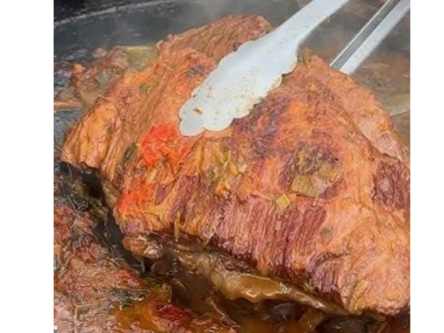 Carne braseada