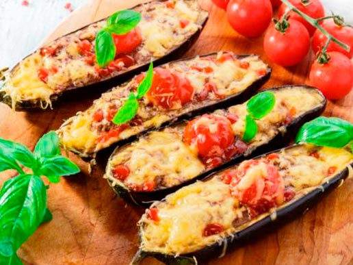 Berenjena a la pizza