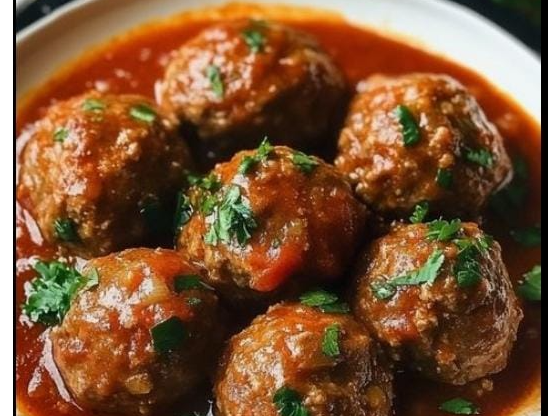 Albóndigas a la pomarola