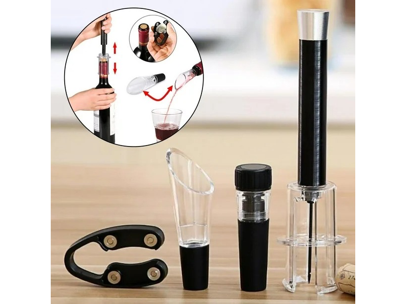 Saca corchos de aire premium