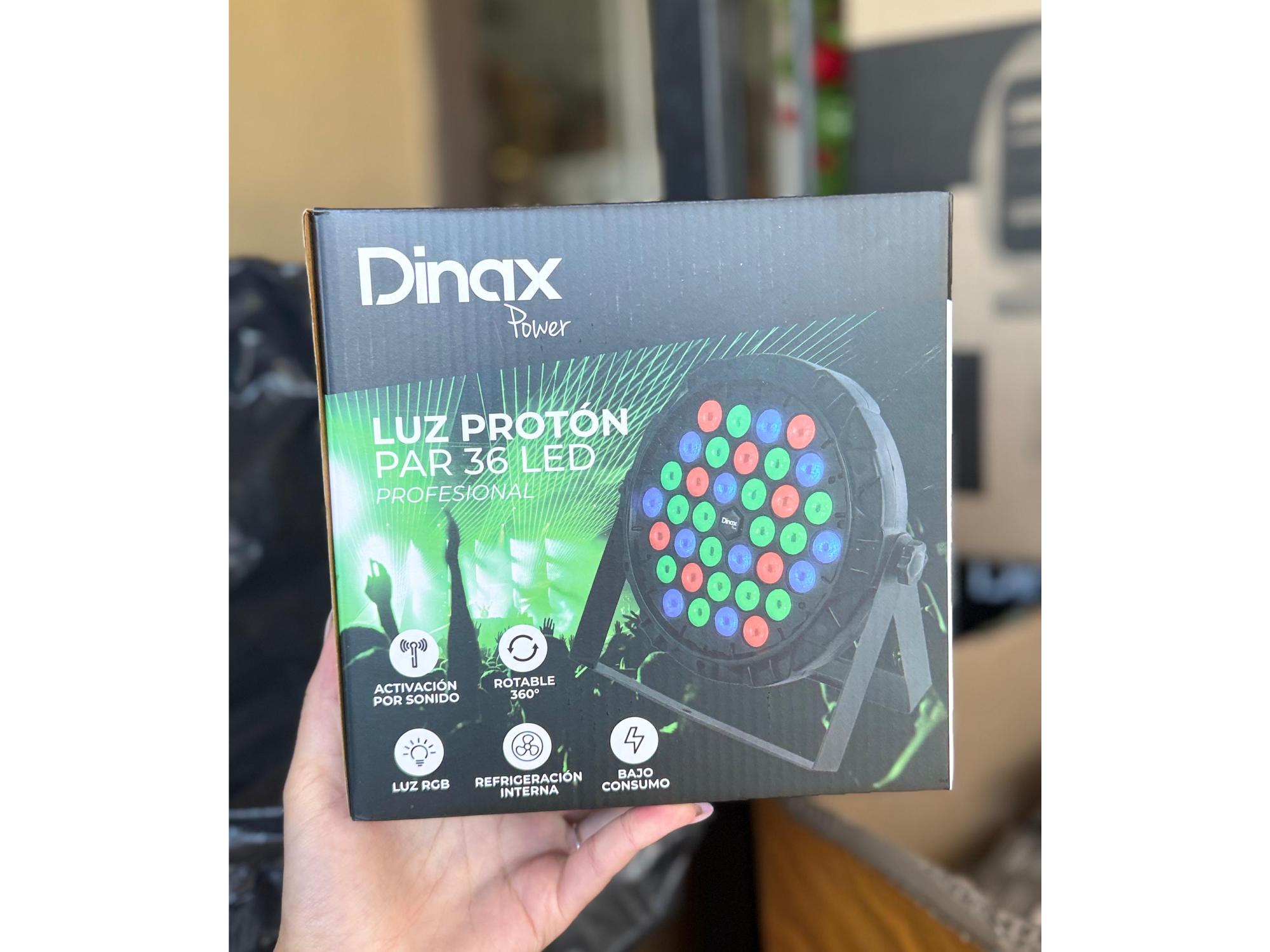 Luz protón 36 led