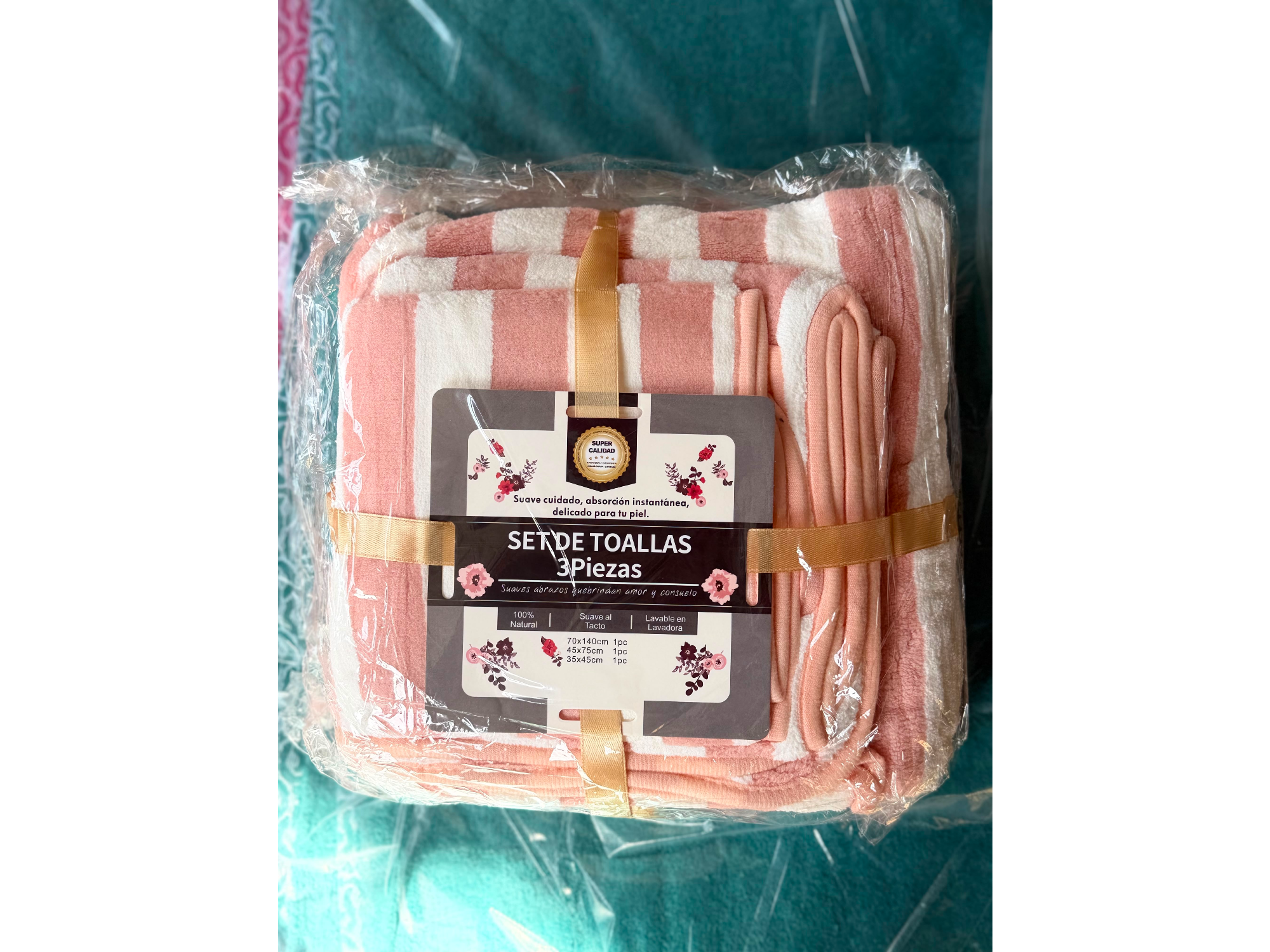🎗️Set Toallas 3 Piezas Premium