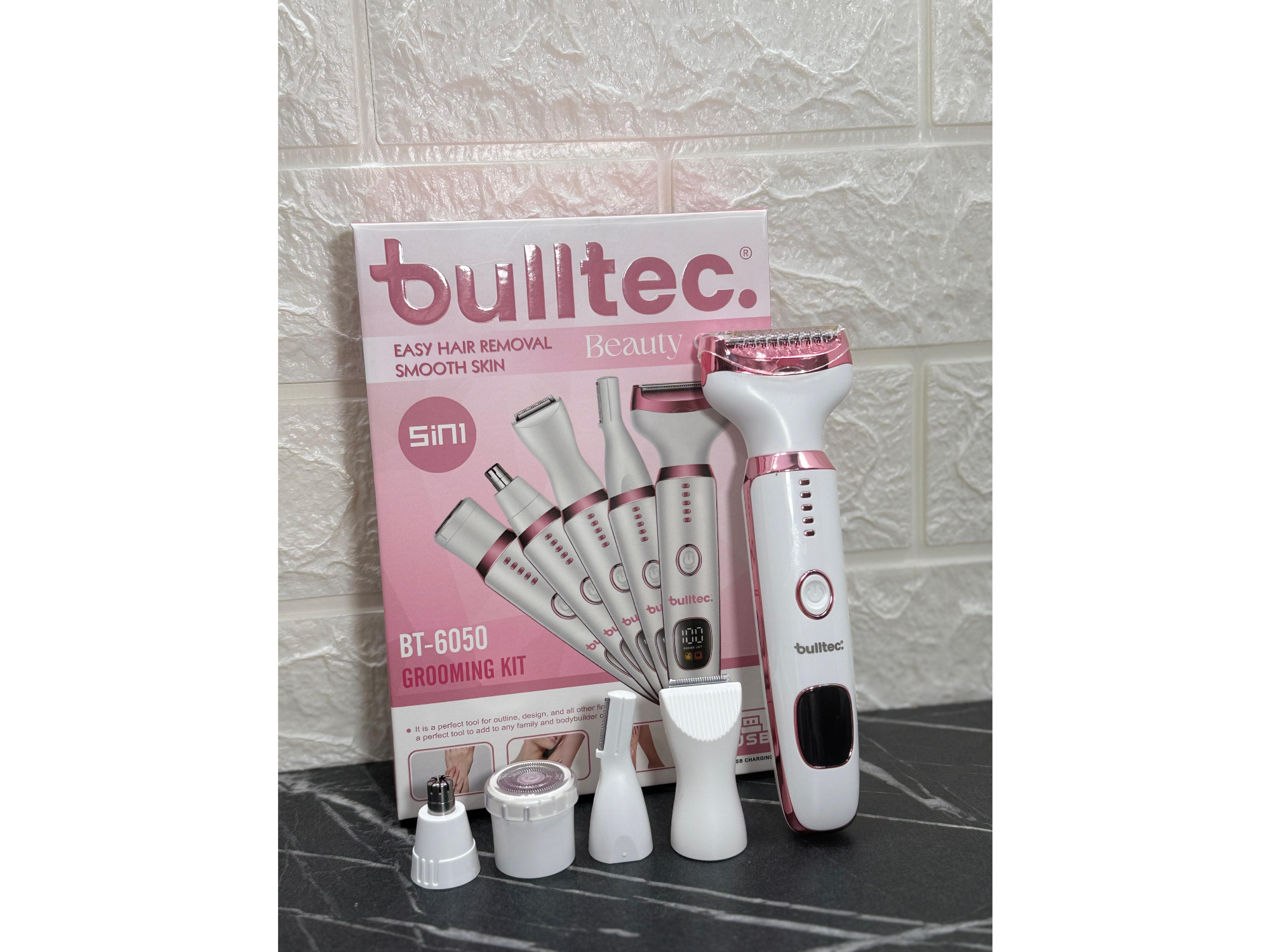 💖 Afeitadora / Kit de Belleza Femenino Bulltec 5 en 1