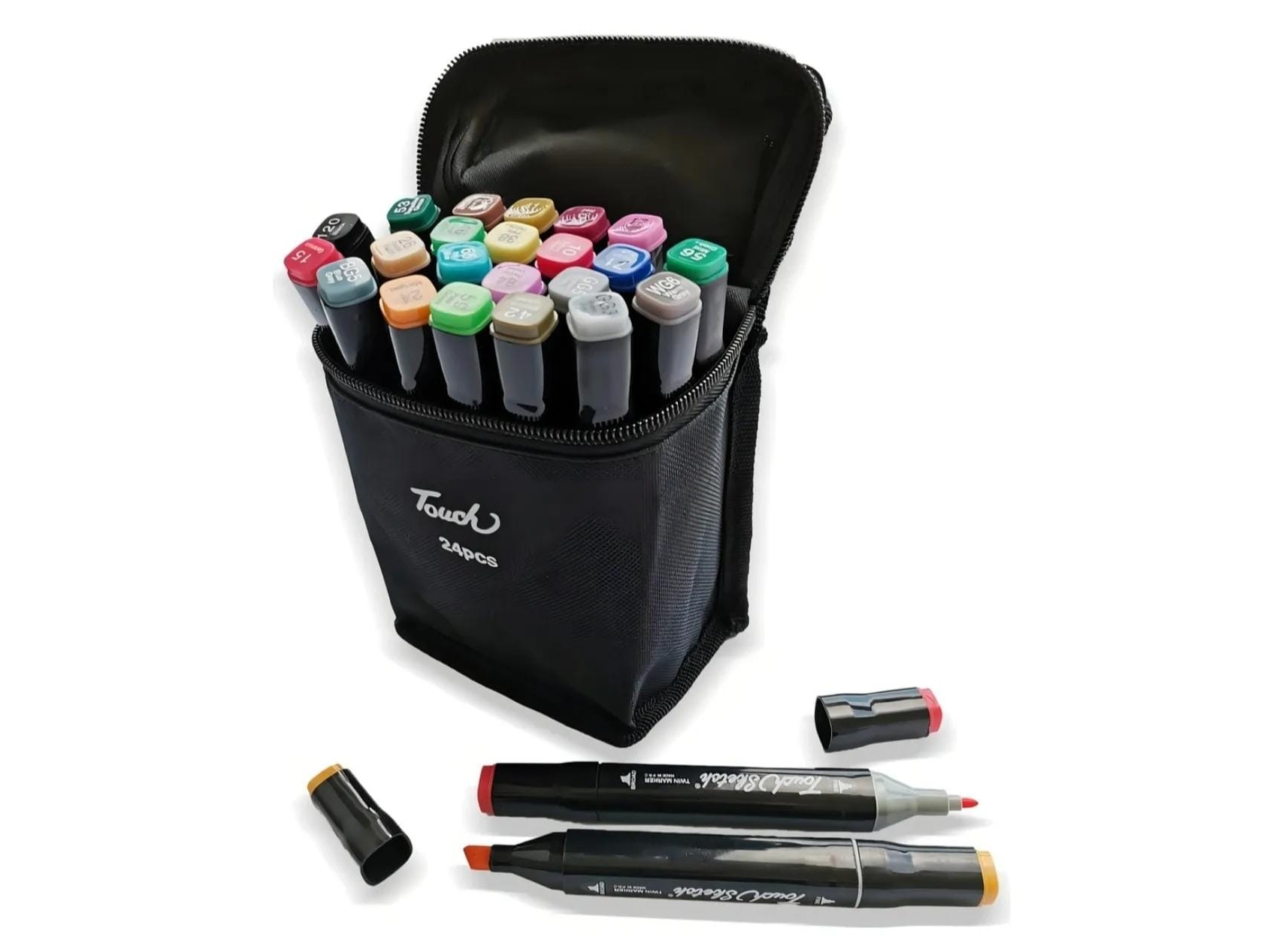 Plumón touch 24 piezas