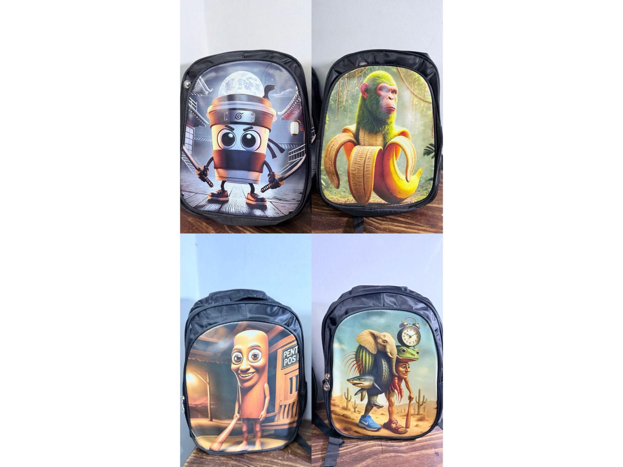 Mochila de diseños de niño