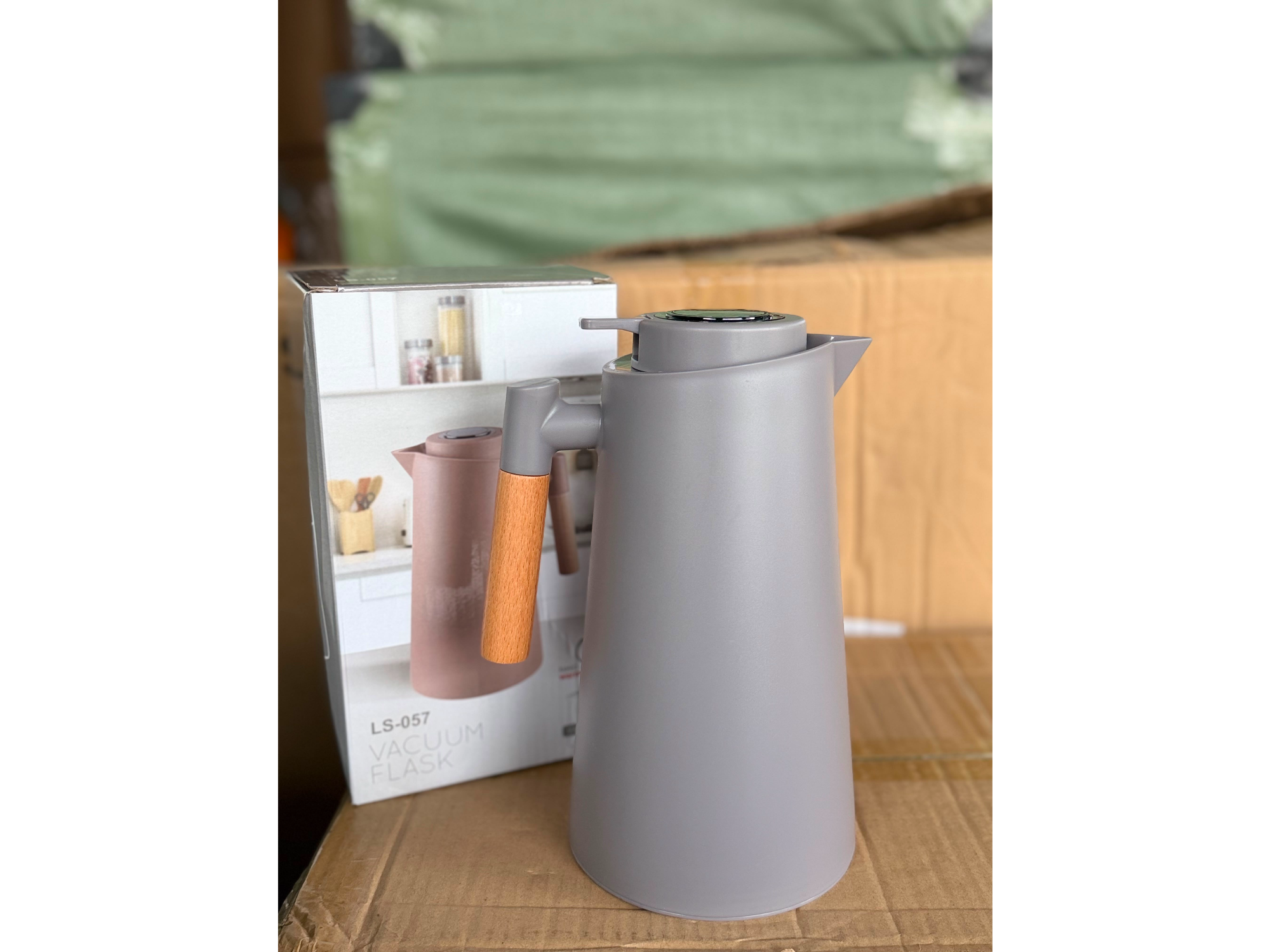 Jarra térmica con visor de temperatura