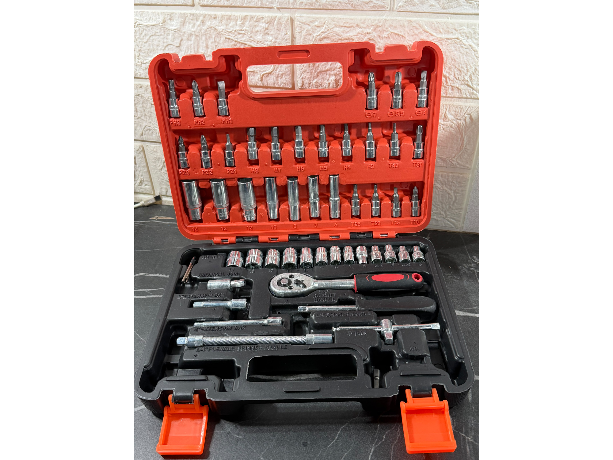 Llave tubo 53pcs