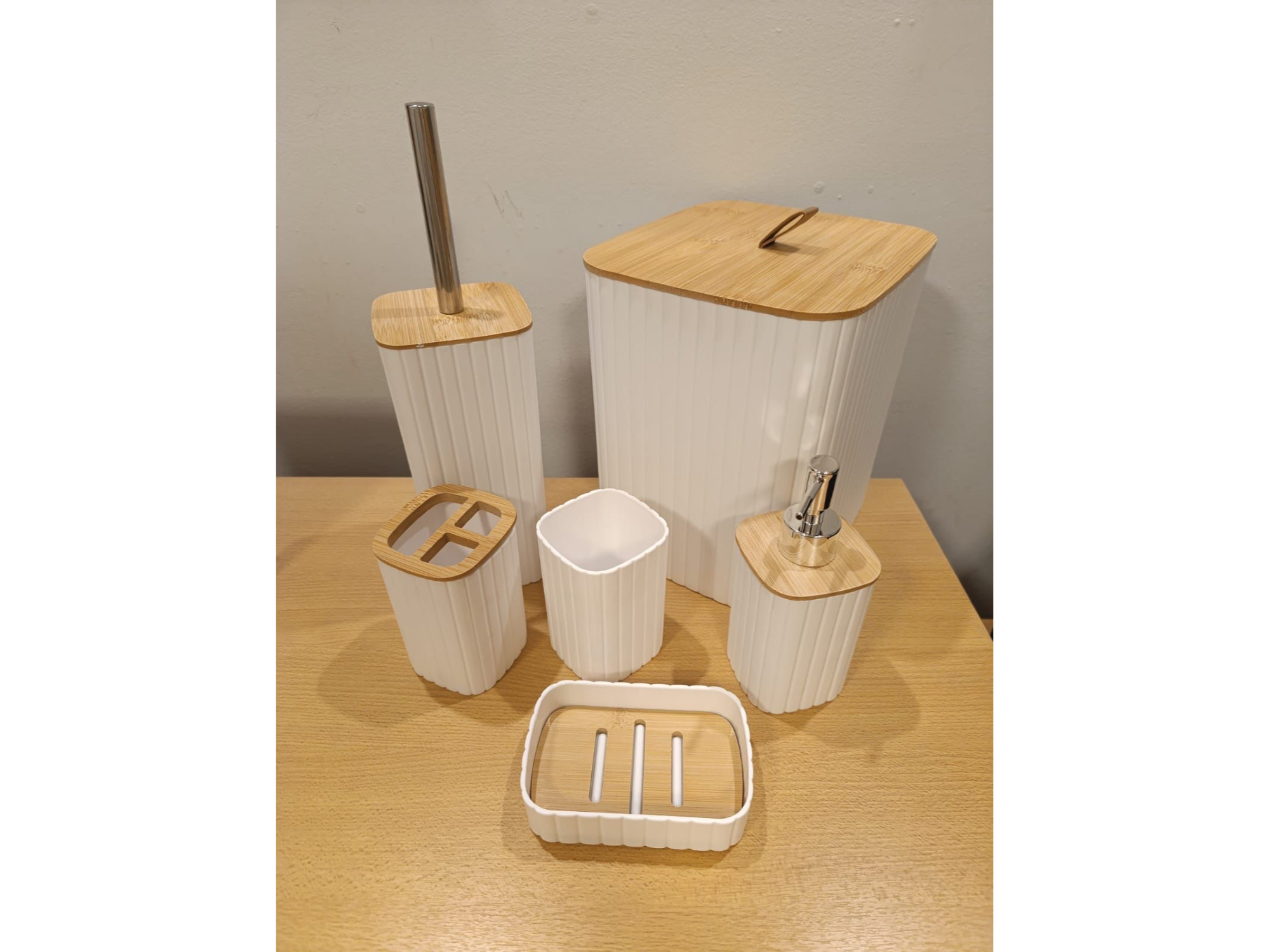 Set de baño premium 6 piezas