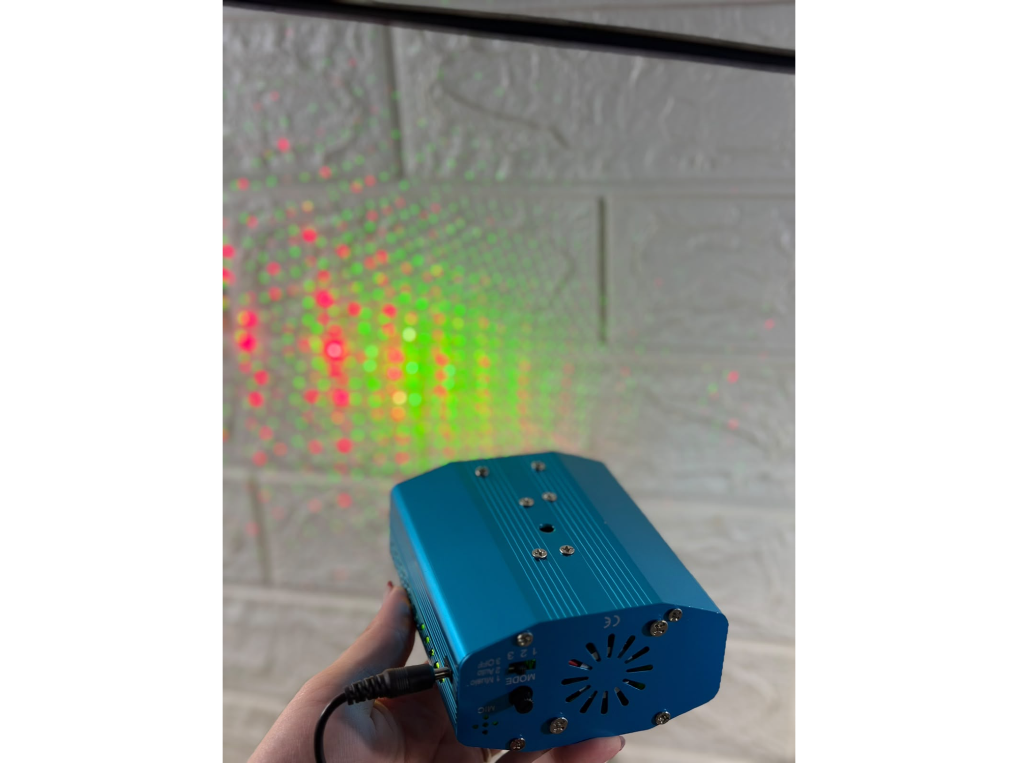 MINI PROYECTOR LÁSER - AZUL