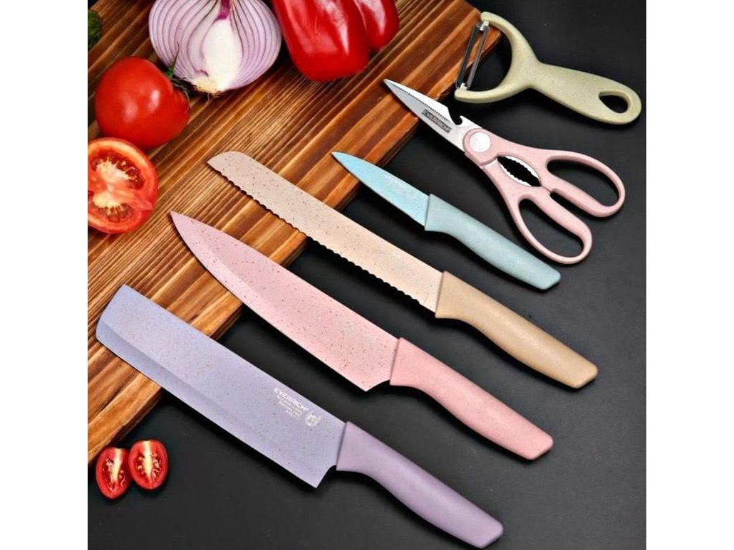 Cuchillos de colores x5pcs