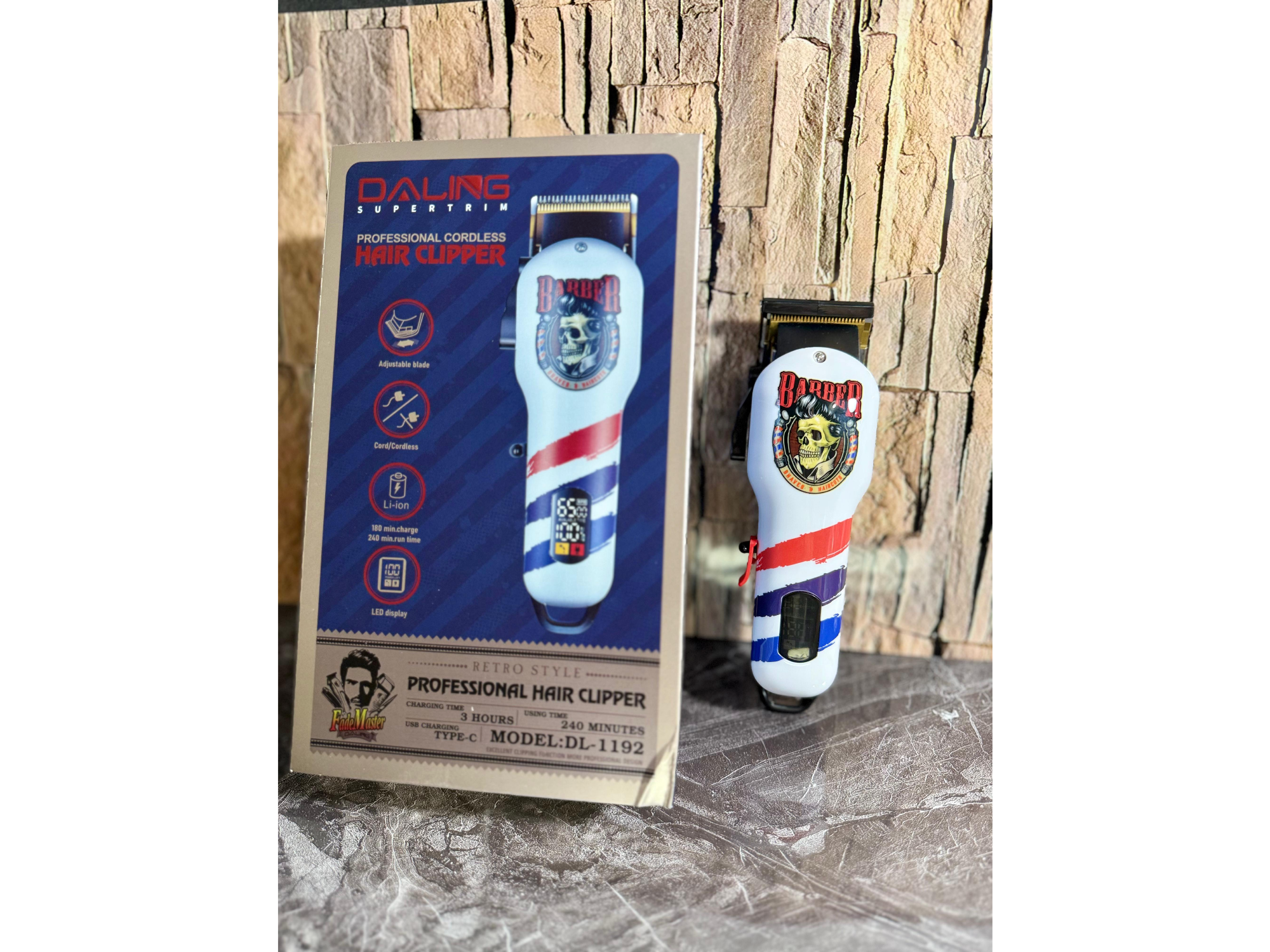 Máquina Cortadora de Pelo Profesional Daling