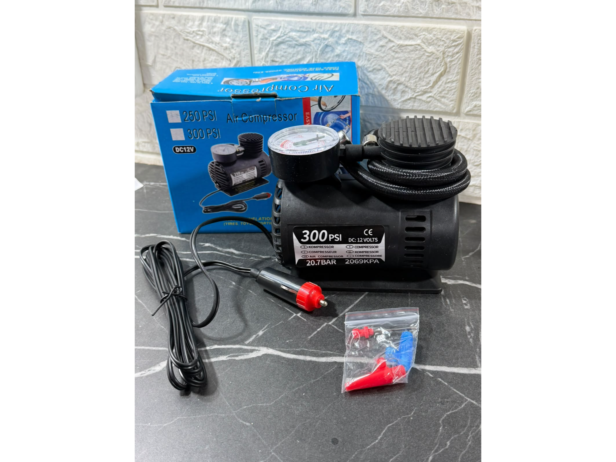 🚗 Compresor de Aire 300 PSI
