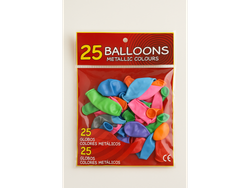 Globos x25 de colores