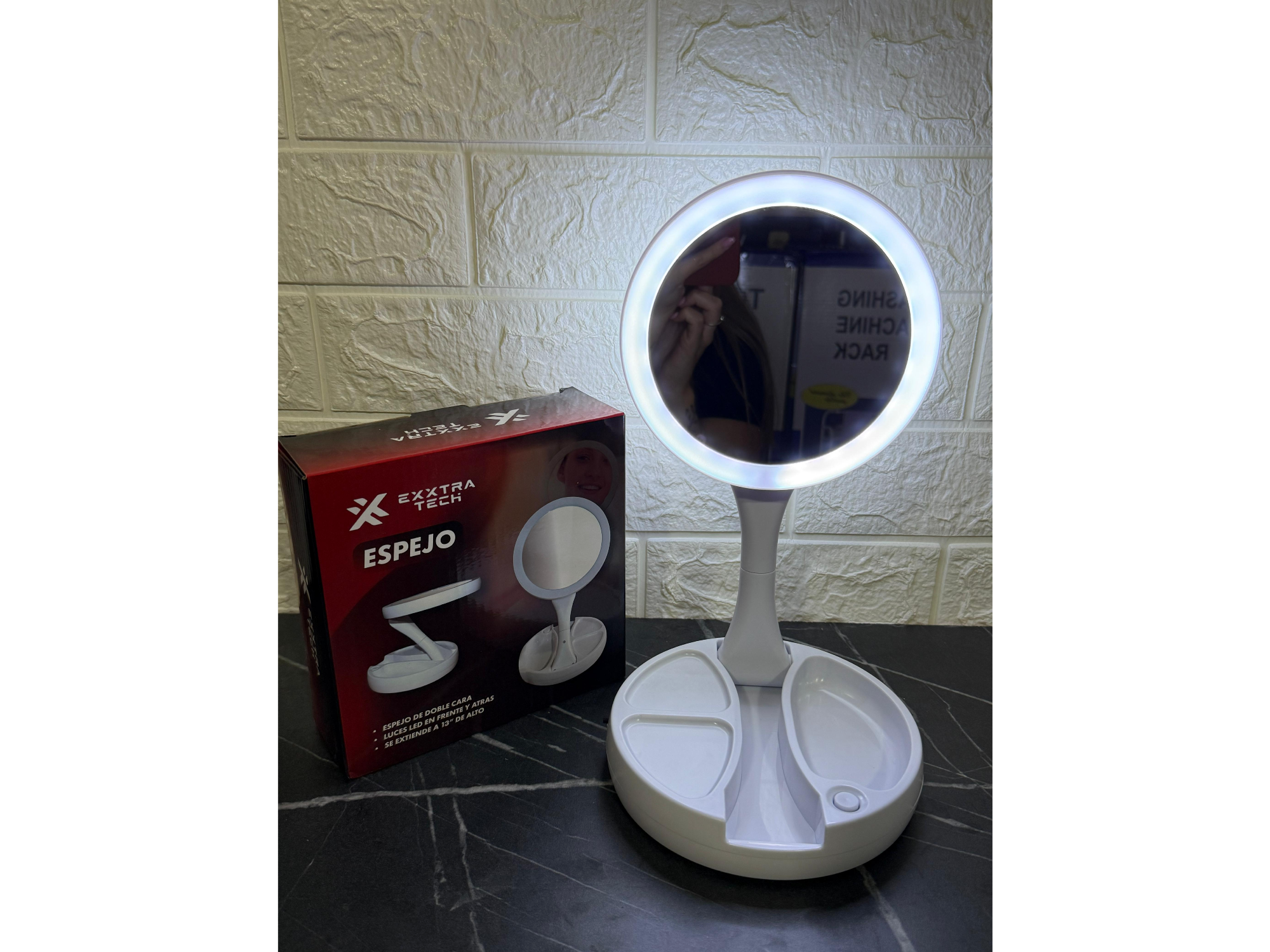 Espejo led doble cara