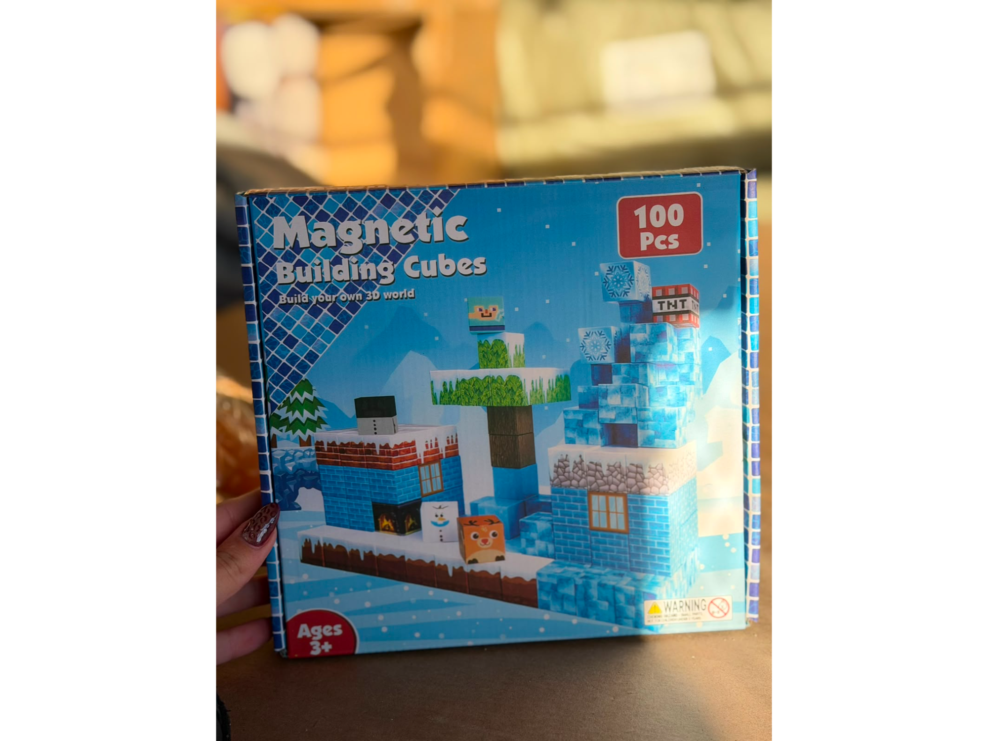 Cubos magnéticos 100 piezas