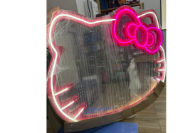 Espejo Led Kitty