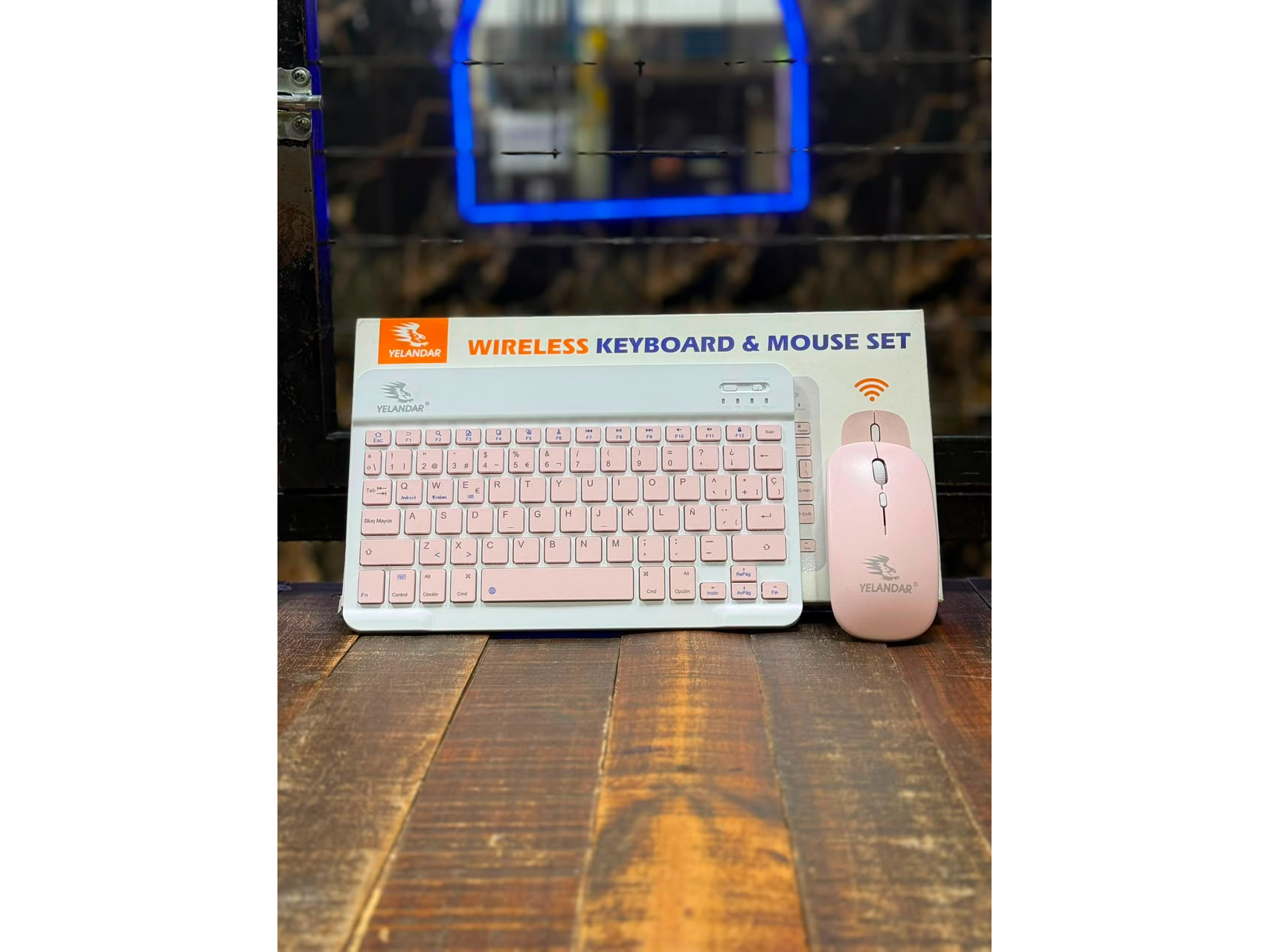 ⌨️ Kit Teclado + Mouse Inalámbrico Yelandar