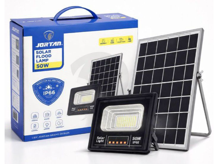 💡 REFLECTOR LED SOLAR JORTAN 50W