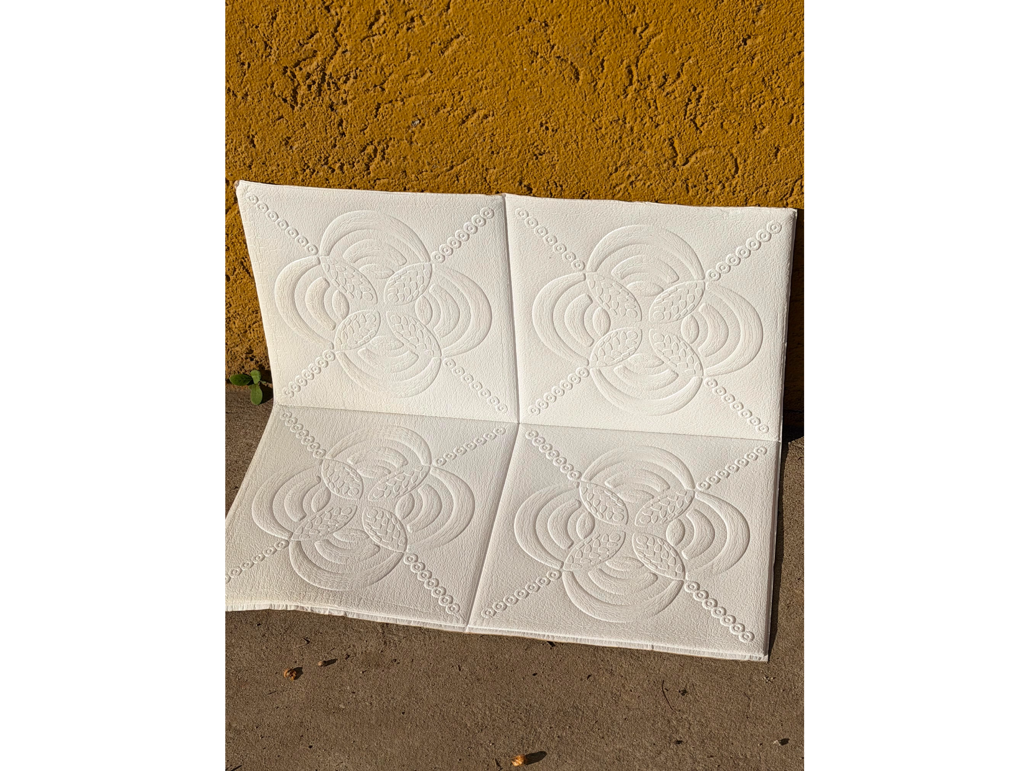 Placa Autoadhesiva PVC símil mármol