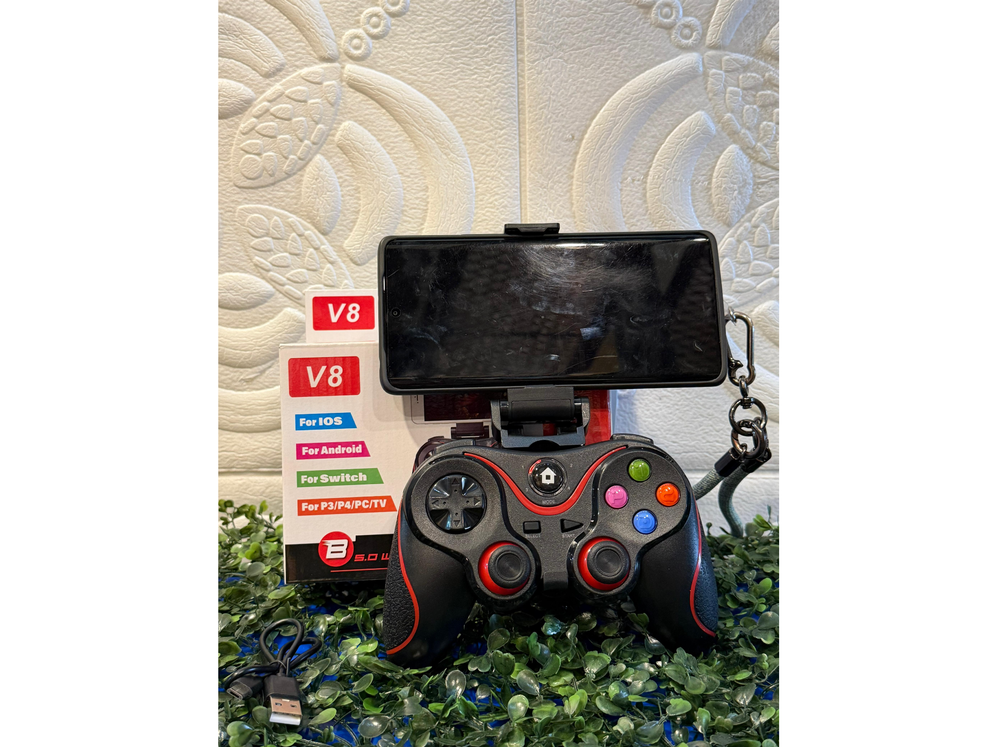 🎮 Joystick inalámbrico V8