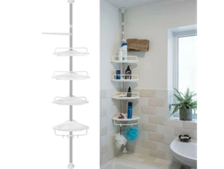 Esquinero organizador de baño