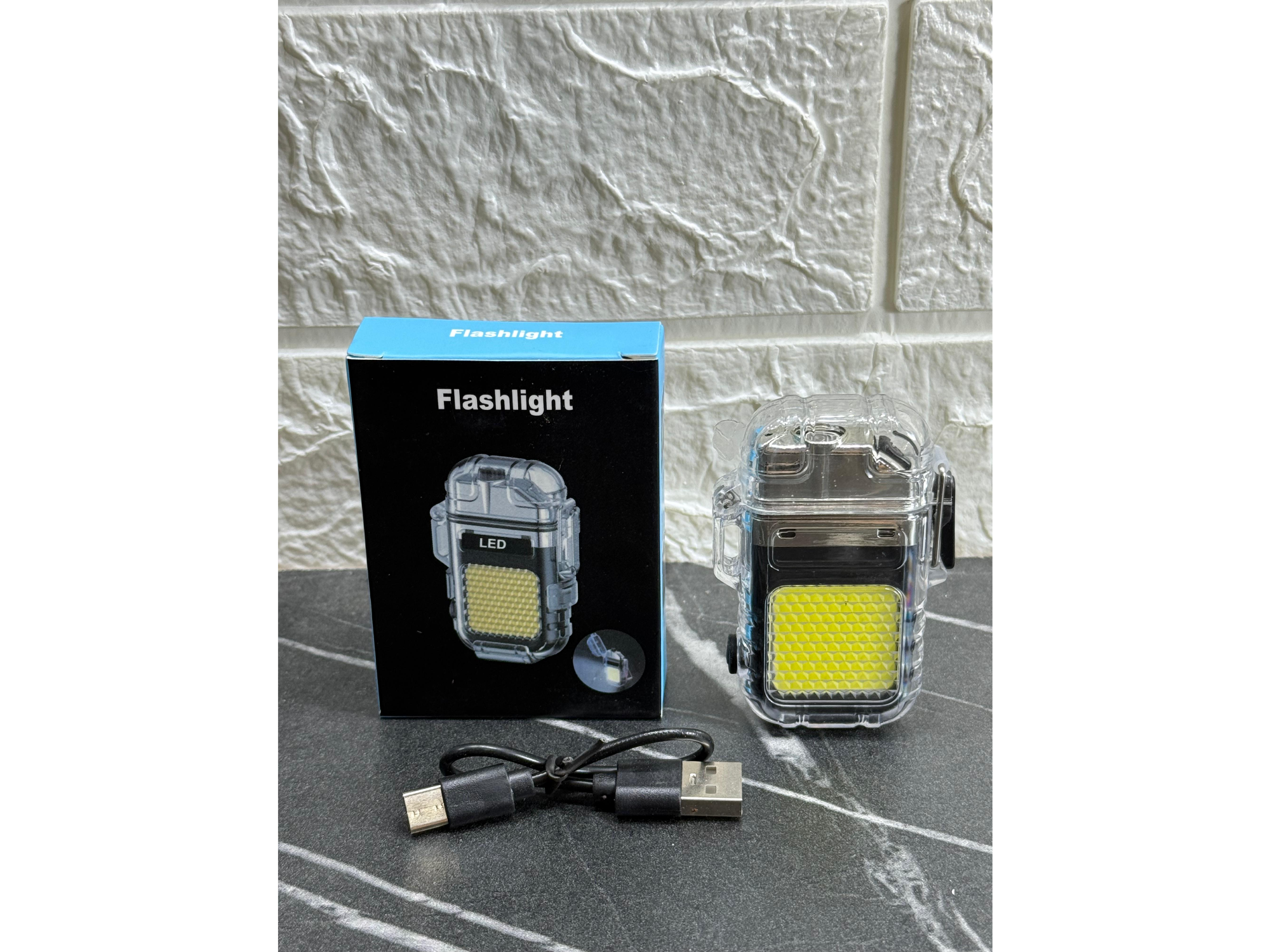 📌 Encendedor Eléctrico + Linterna LED