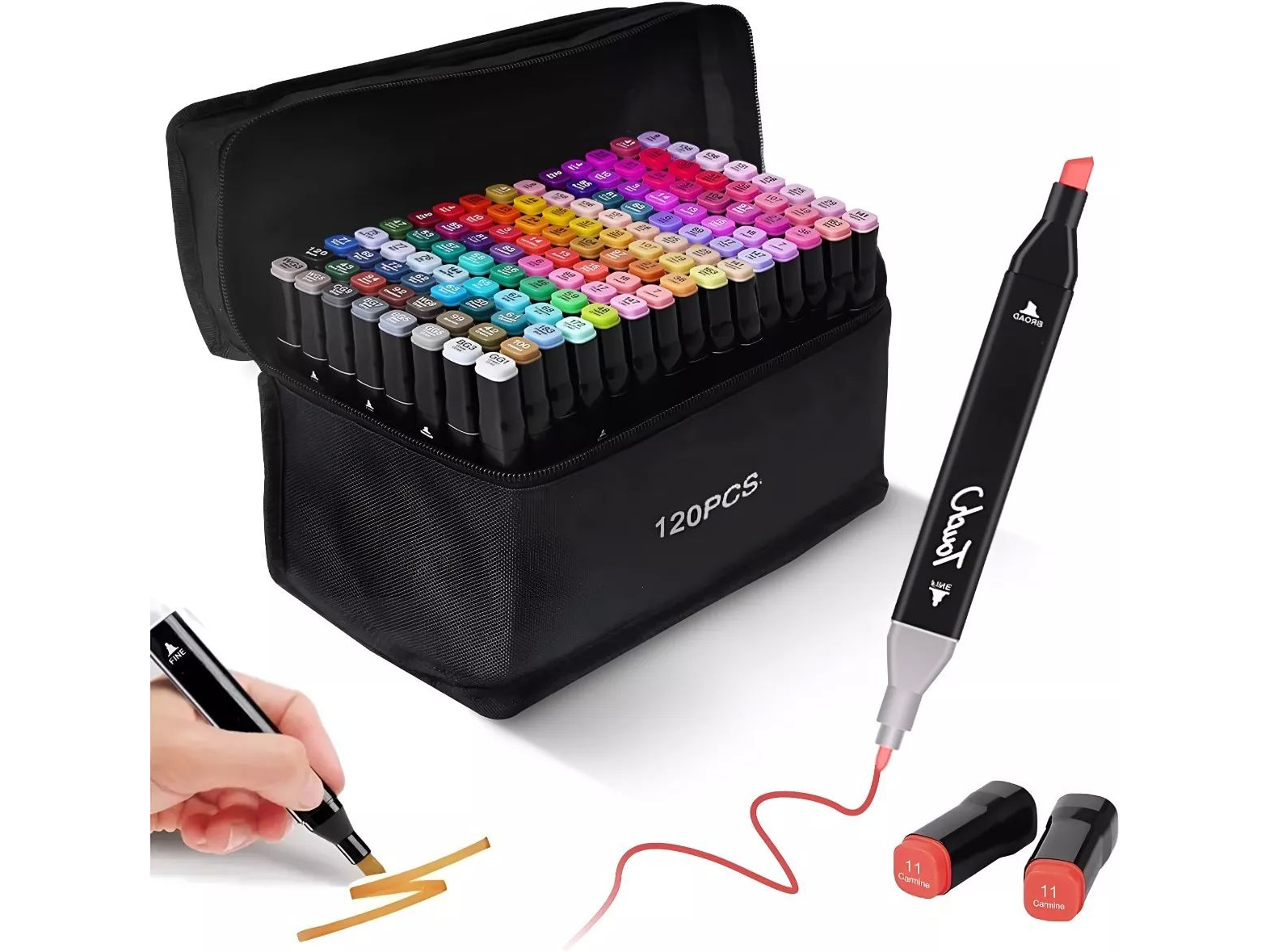 Plumon touch 120 piezas