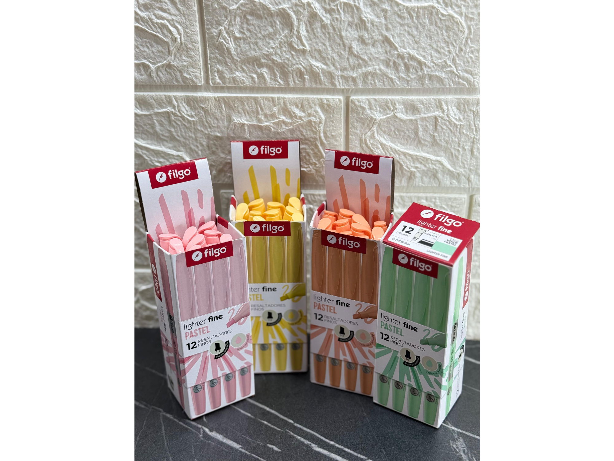 Resaltadores pasteles