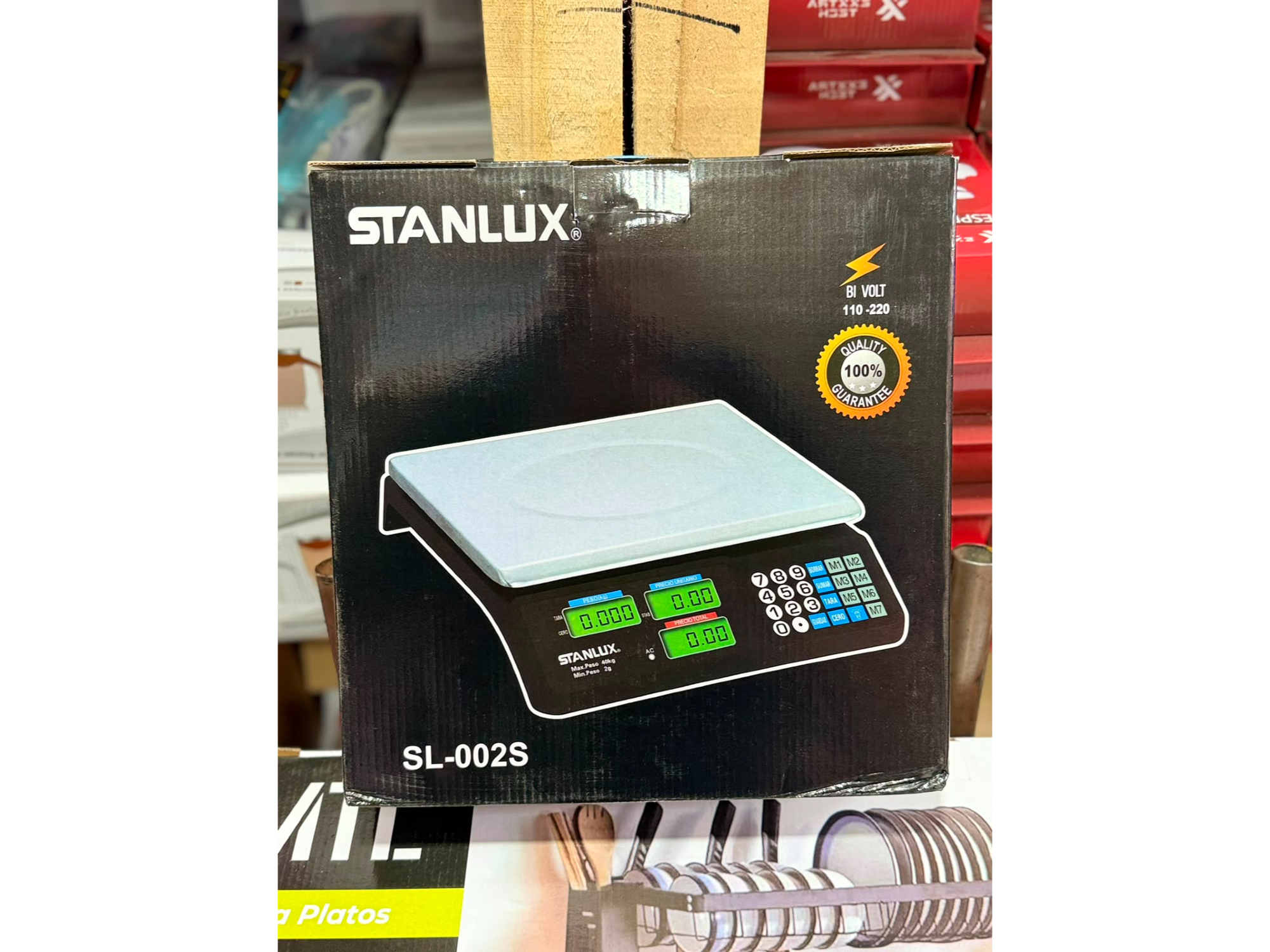 Balanza electrónica comercial