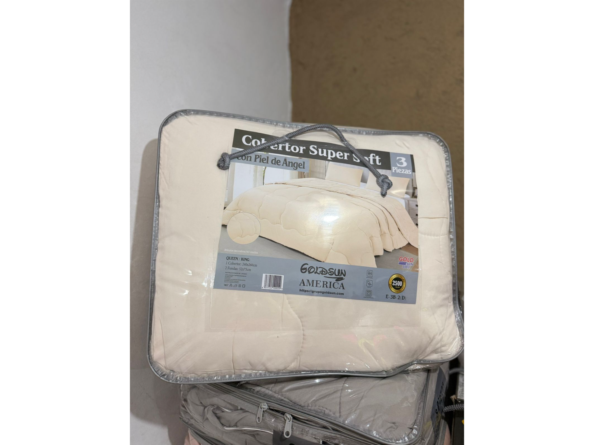 Juego de acolchado 3 piezas nube