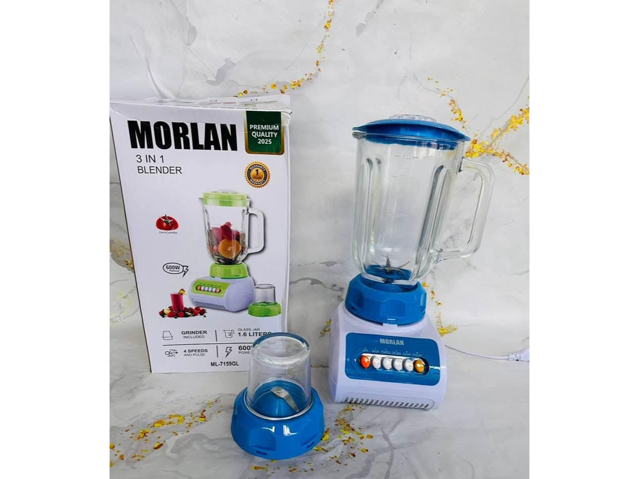 Licuadora base de plástico