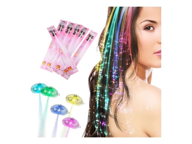 Extensión de pelo led