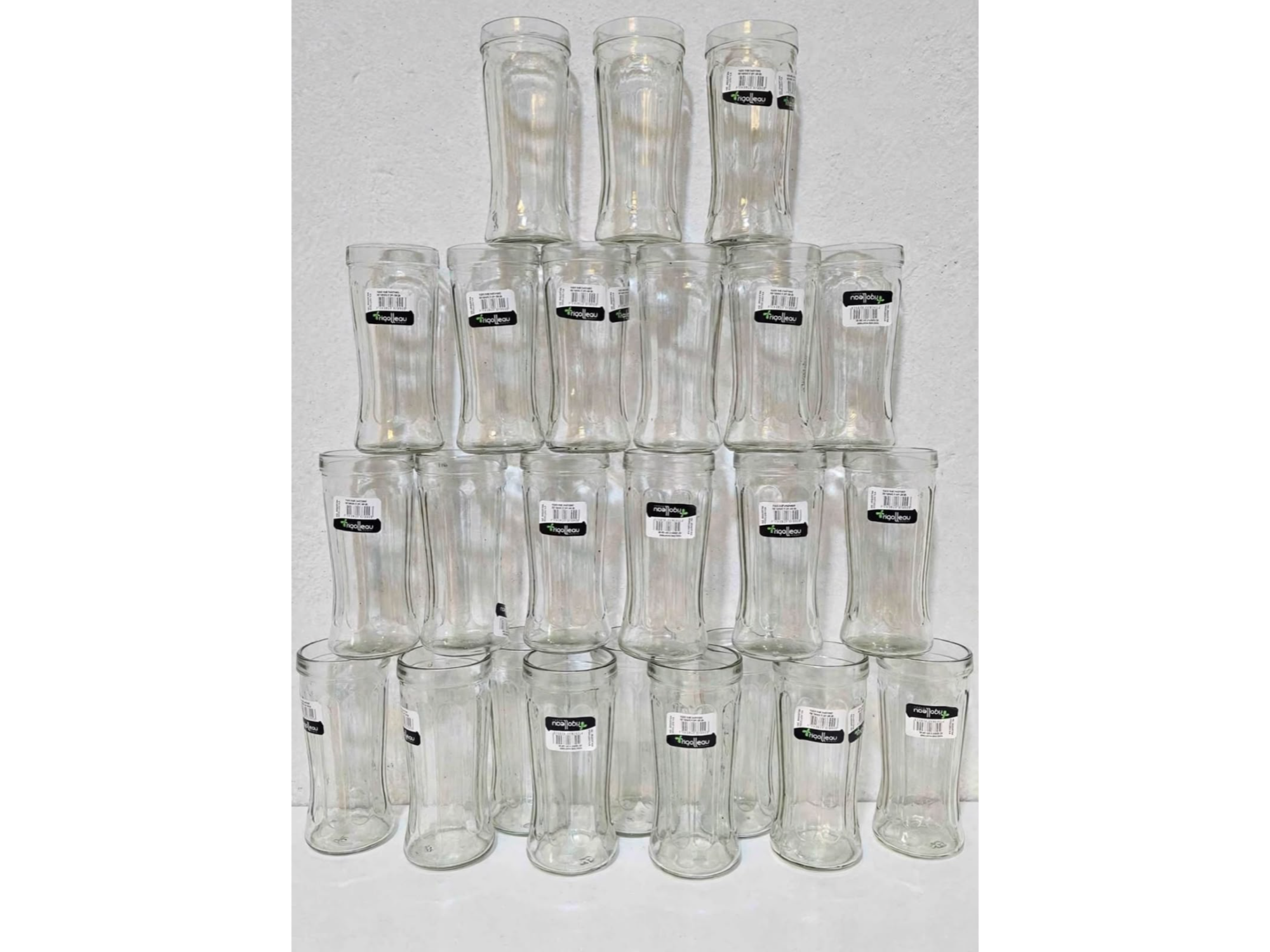 Vaso de vidrio Rigolleau