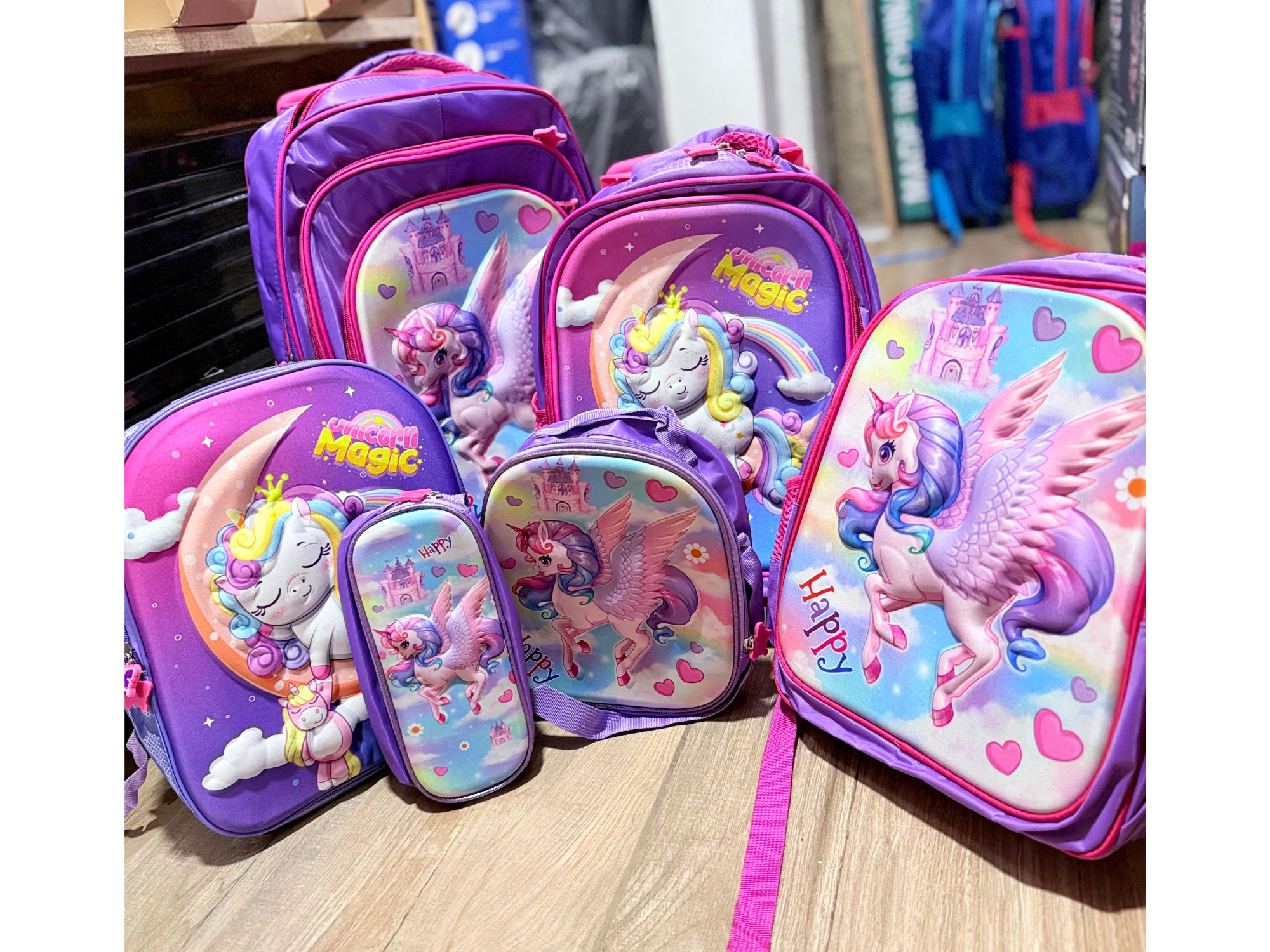 Combo de mochilas x6