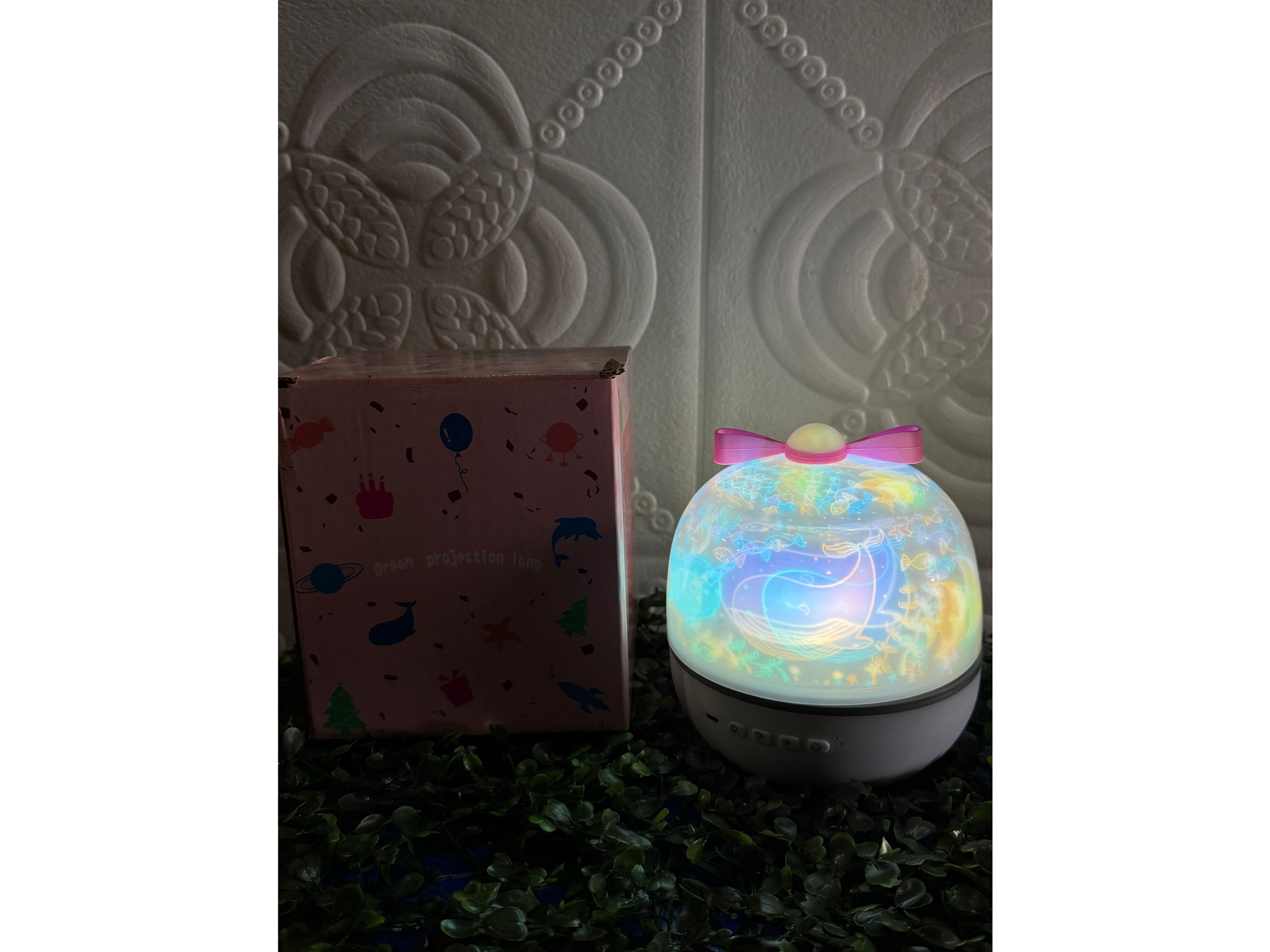 🌙 Lámpara proyectora de estrellas