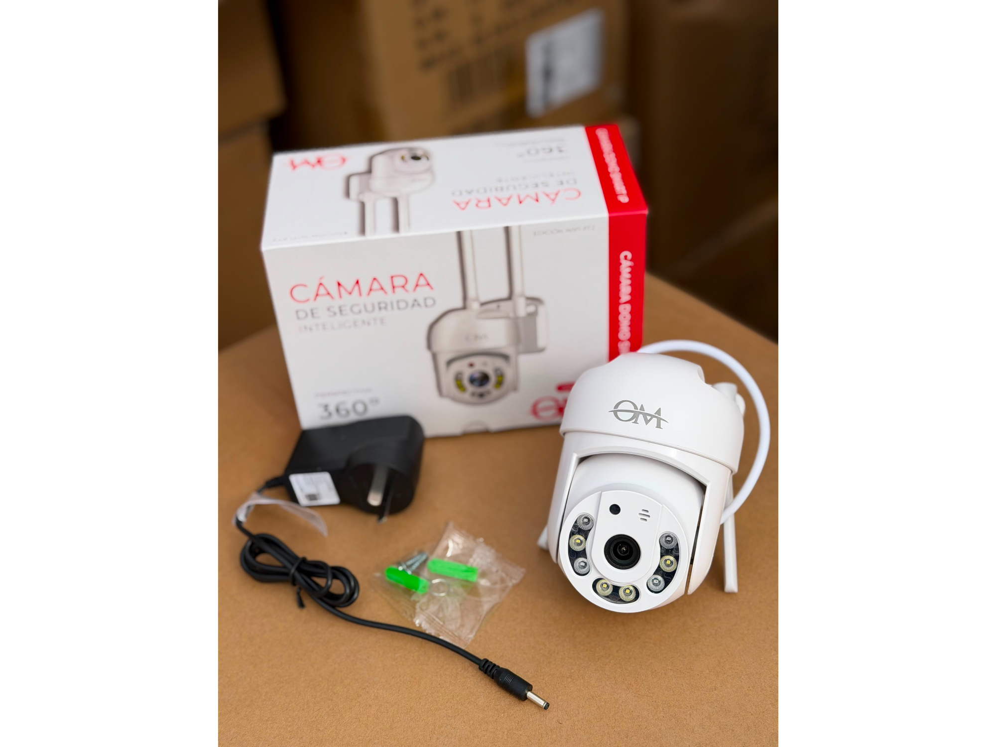 Camara de seguridad inteligente OM