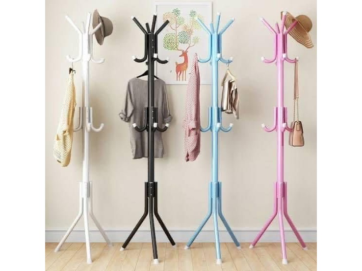 Perchero de metal para carteras