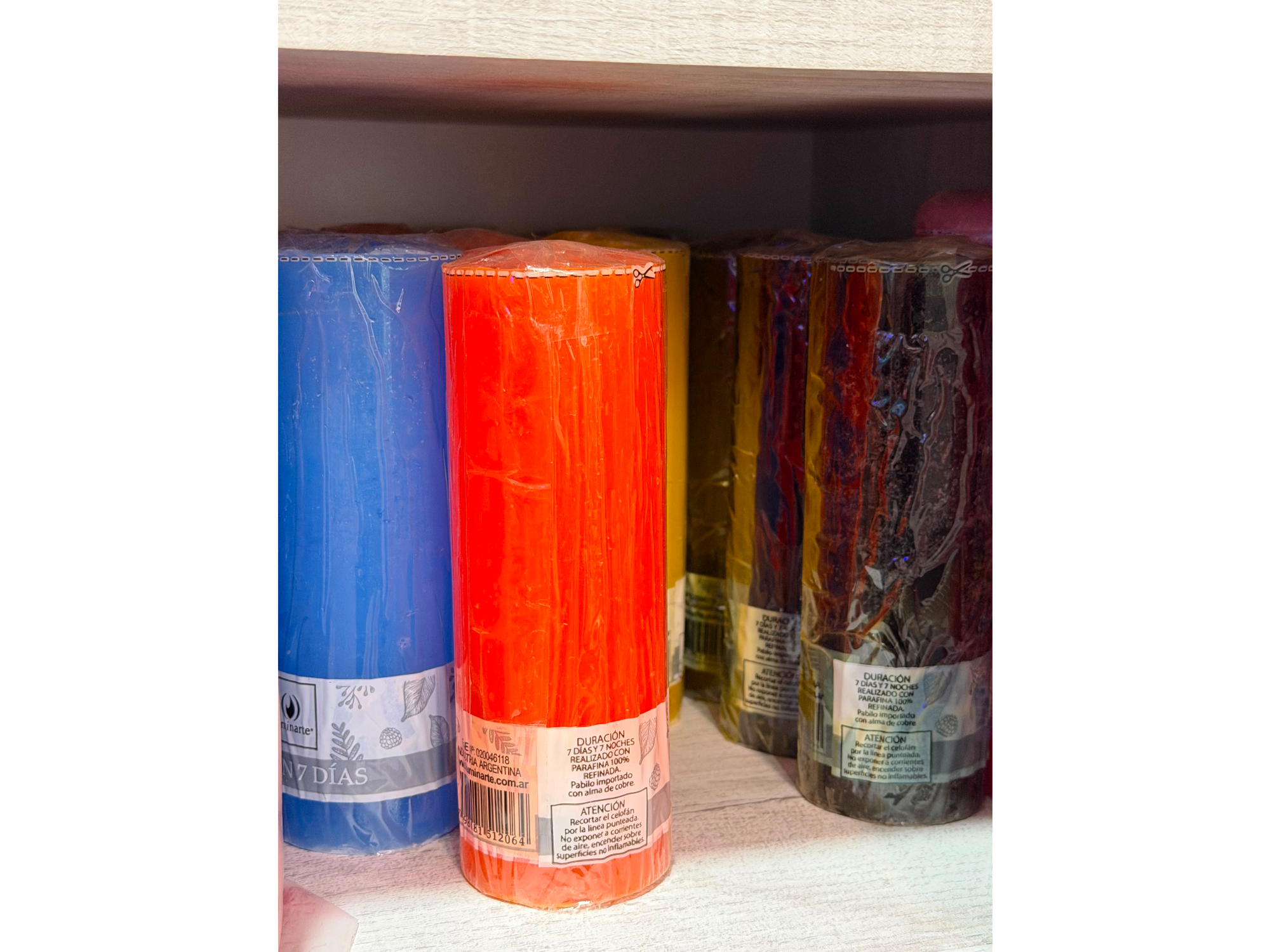 Velas aromáticas decorativas grandes