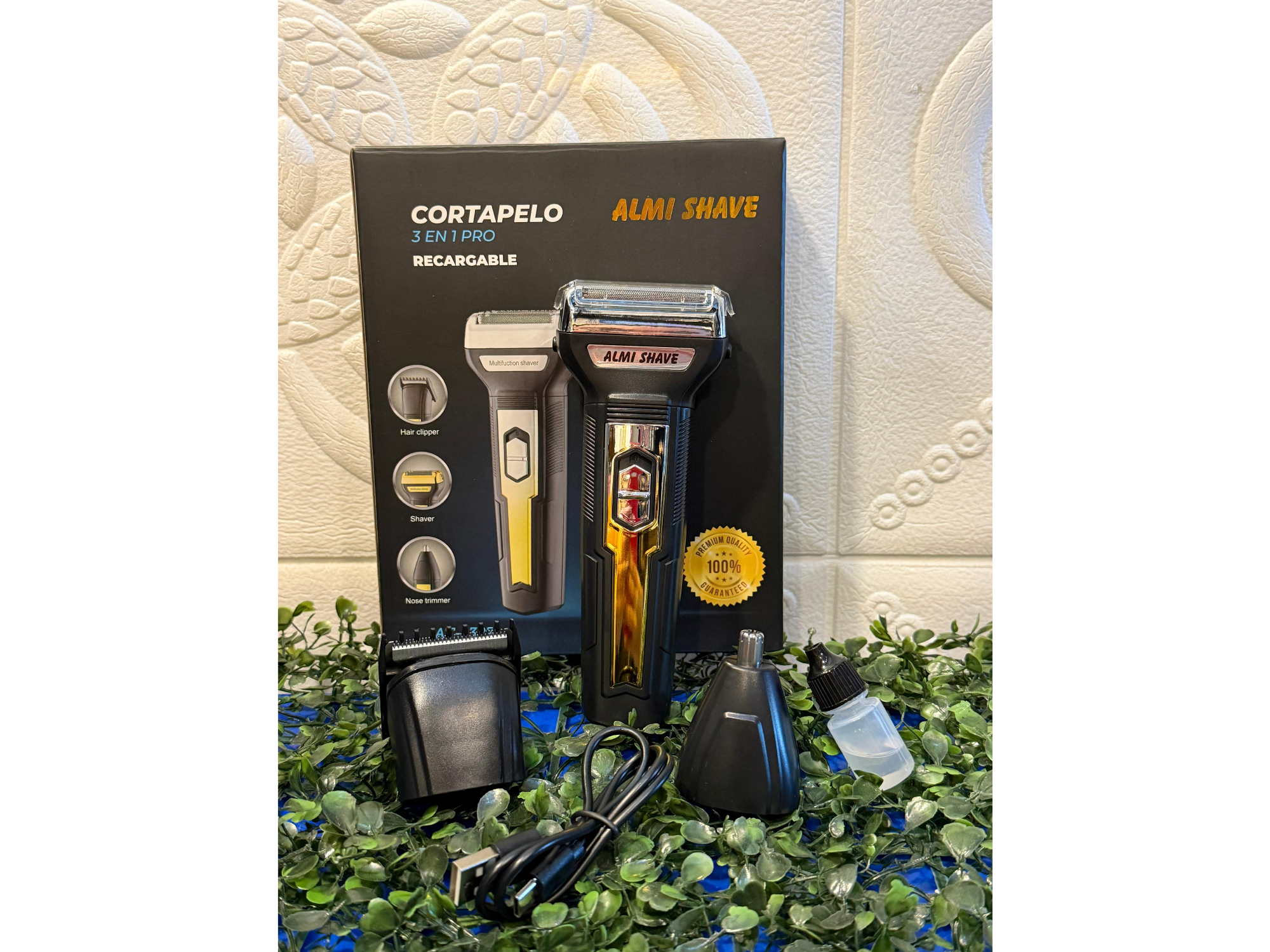 🪒 Cortapelo Almi Shave 3 en 1 PRO