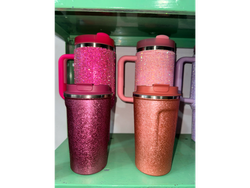 Quencher brilloso con vaso térmico