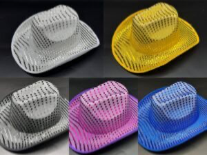 Sombrero con lentejuelas