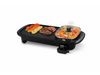 Parrilla eléctrica con olla 2 en 1
