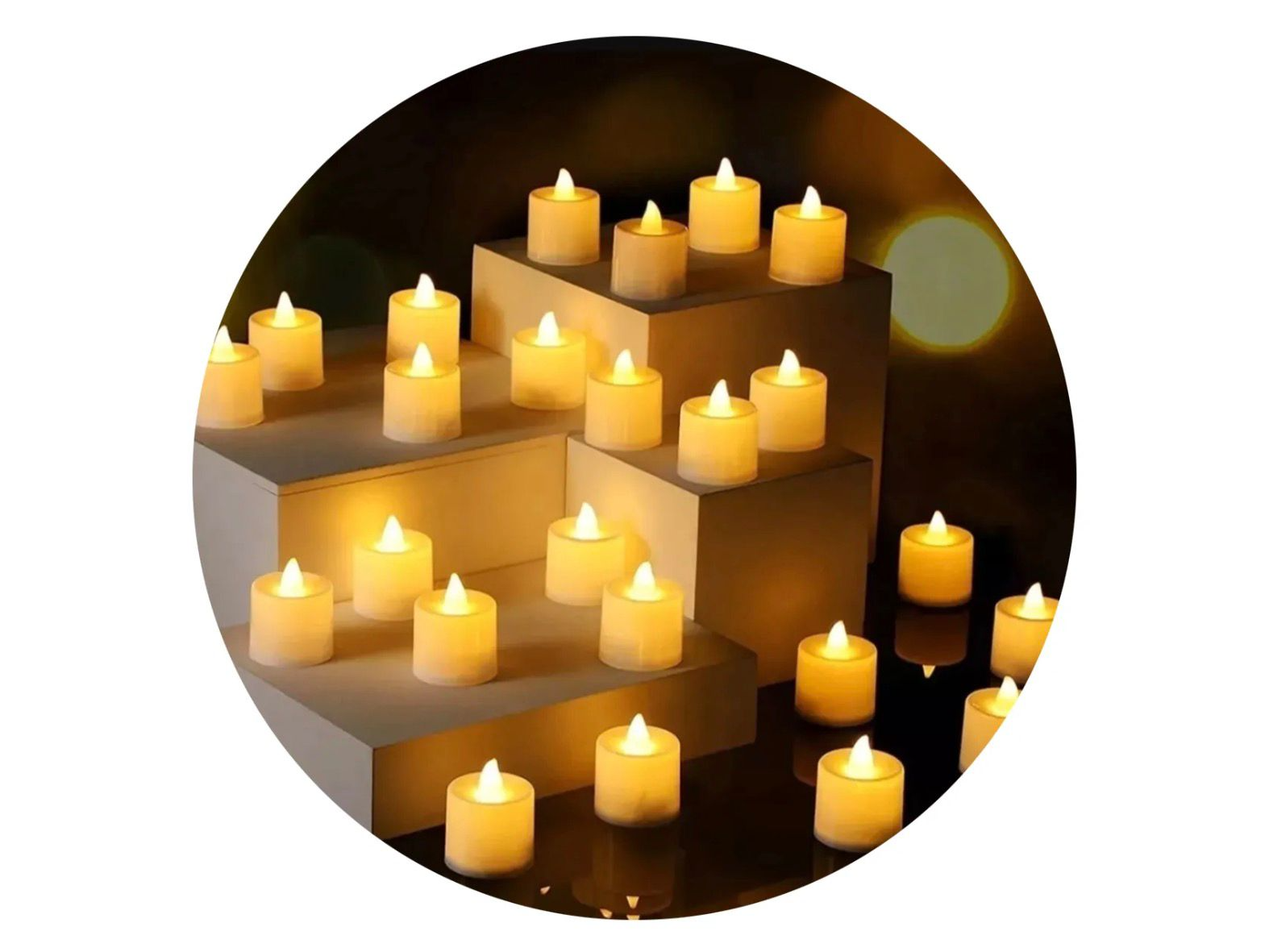 Velas led decorativas