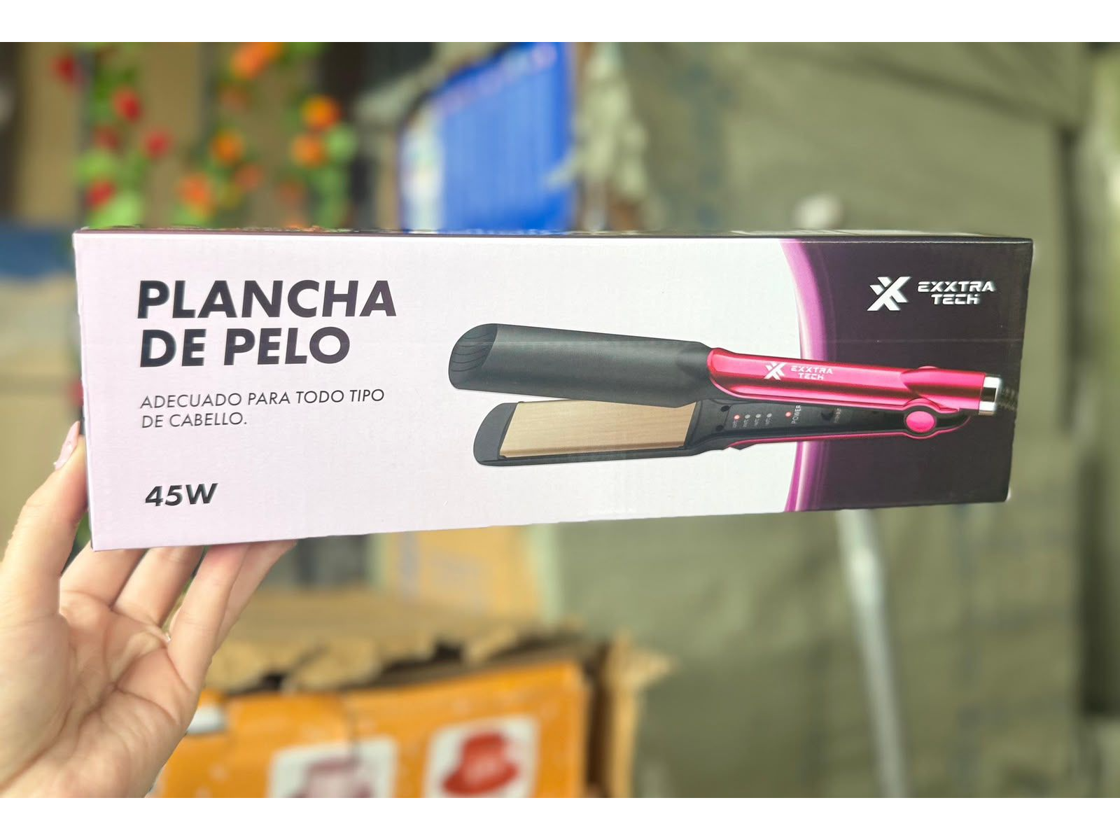 Planchita de pelo Extra Tech