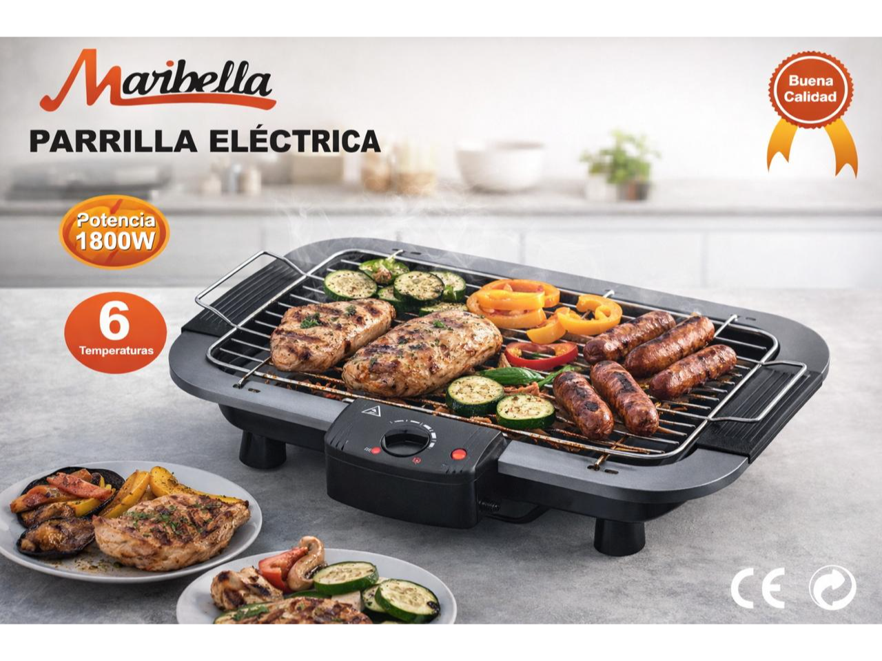 Parilla eléctrica Marbella