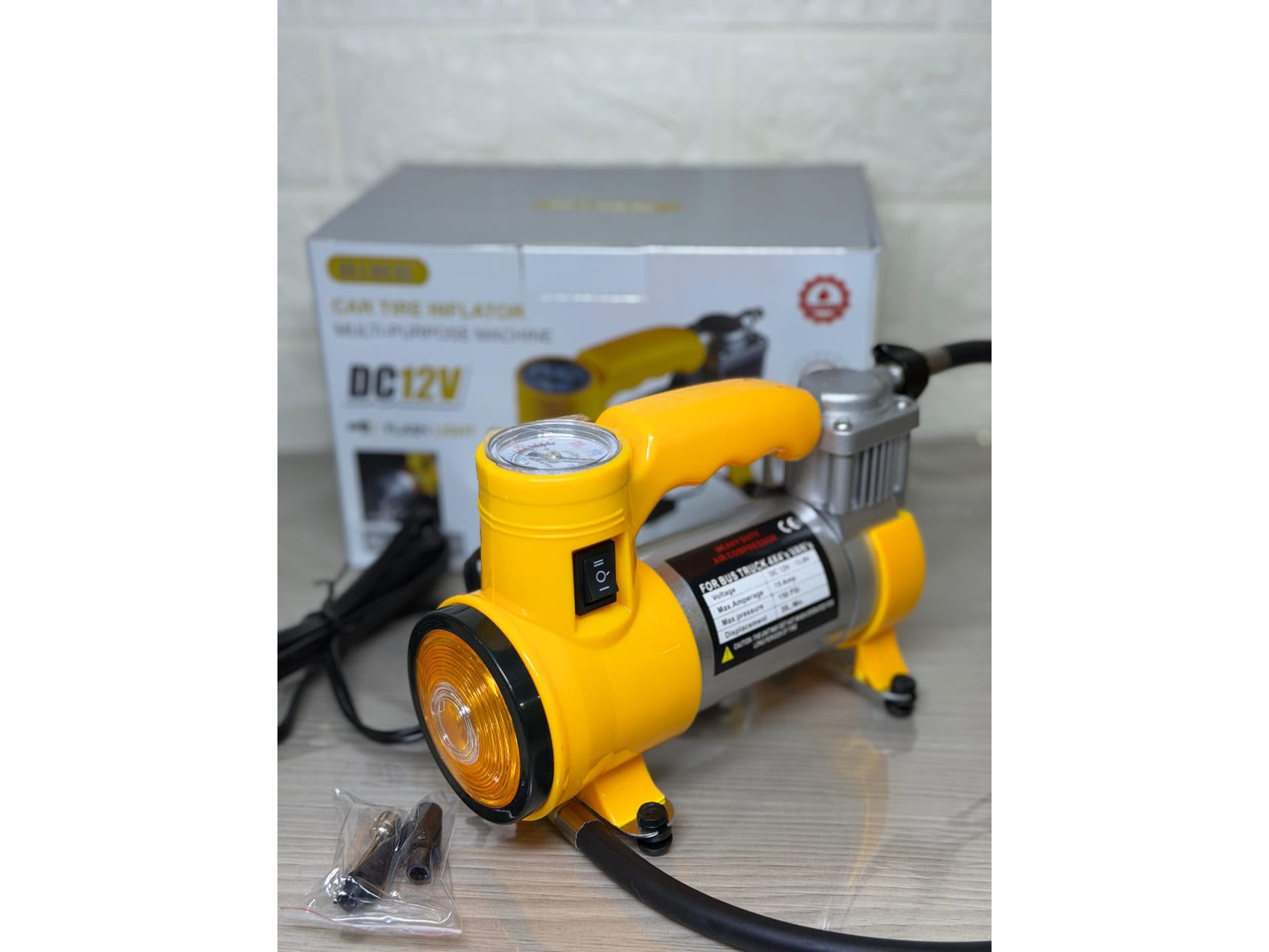 Compresor de Aire Portátil 12V 🚗💨