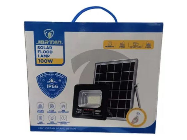 Reflector led solarJortan 100w y 200w