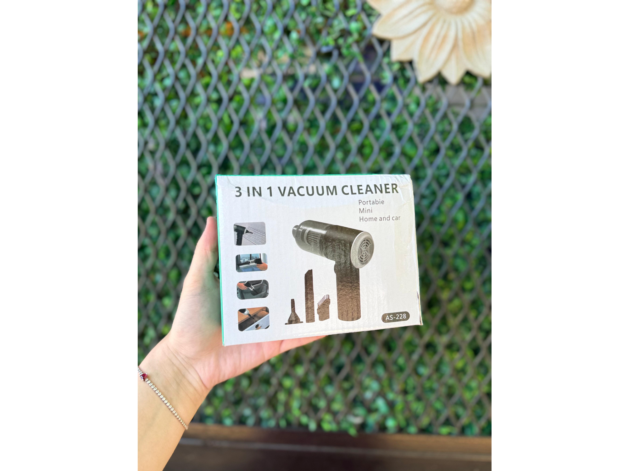 🧹 Aspiradora Portátil 3 en 1 para Auto y Hogar